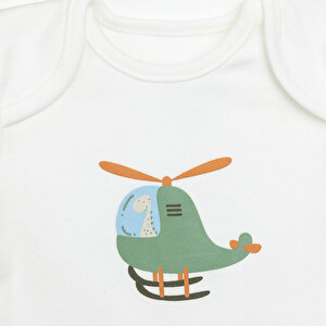 Erkek Bebek Yenidoğan Tulum Body Şapka Set İnterlok Fermuarlı Zıbın Bisiklet Yaka Uzun Kol