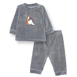 HelloBaby Yenidoğan Kadife S, Ekru, 6 Ay