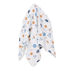 Hafybaby Erkek Müslin Battaniye Erkek Bebek Hafybaby Erkek Müslin Battaniye Erkek Bebek