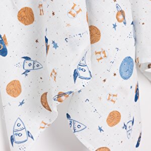 Hafybaby Erkek Müslin Battaniye Erkek Bebek Hafybaby Erkek Müslin Battaniye Erkek Bebek