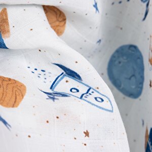 Hafybaby Erkek Müslin Battaniye Erkek Bebek Hafybaby Erkek Müslin Battaniye Erkek Bebek