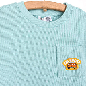 Happy On The Road Erkek Tshirt-Şort Erkek Bebek