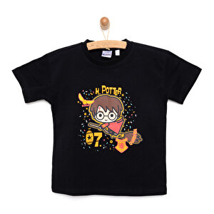 Harry Potter Tshirt Erkek, Siyah, 9 Ay