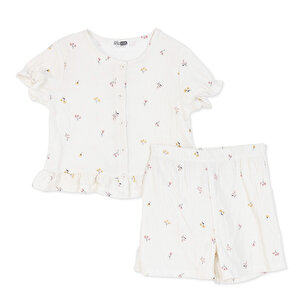 HelloBaby Harves, Ekru Baskılı, 6 - 9 Ay HelloBaby Harves, Ekru Baskılı, 6 - 9 Ay