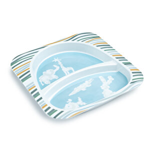 Hayal Et Melamin Kare Mama Tabağı 2 Bölmeli Hayal Et Melamin Kare Mama Tabağı 2 Bölmeli