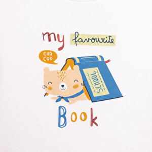 Hayvan Baskılı Yenidoğan Erkek Tshirt-Patikli Alt Erkek Bebek Hayvan Baskılı Yenidoğan Erkek Tshirt-Patikli Alt Erkek Bebek