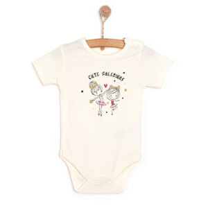 HelloBaby Hayvan Desenli Kısa, Bej, 3 Ay