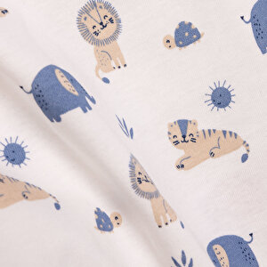 Hayvan Desenli Kısa Kol Body Hayvan Desenli Kısa Kol Body