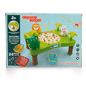 Hayvanlar Alemi Mıknatıslı Balık Tutma Oyunu