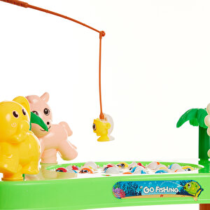 Hayvanlar Alemi Mıknatıslı Balık Tutma Oyunu