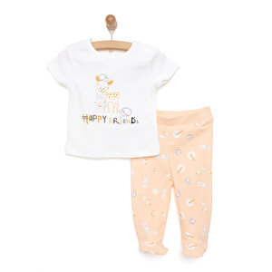 HelloBaby Hayvanlar Bas, Ekru, Yenidoğan