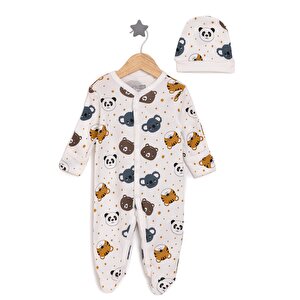 HelloBaby Hayvanlar Bask, Gri, Yenidoğan