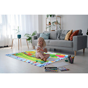 Hayvanlar Oyun Matı 90x145 cm