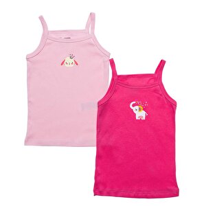 HelloBaby 2li Atlet, Koyu Pembe, 1 Yaş