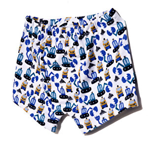 Basic Erkek Bebek Ribanalı 3lü Boxer