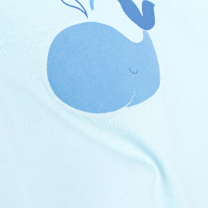 Under The Sea Erkek Bebek - Organik Pamuk Tshirt-Şort