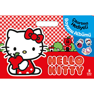 Hello Kitty Çıkartma Hediyeli Boyama Alb