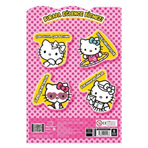 Hello Kitty Çok Boya Çıkartmalı Dev Boyama Kitabı Hello Kitty Çok Boya Çıkartmalı Dev Boyama Kitabı