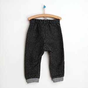 Basic Bebek Pamuklu Pantolon - Tekli