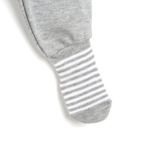 Basic Erkek Bebek 2li Çoraplı Pijama Pantolon