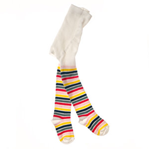 Desenli Külotlu Çorap
