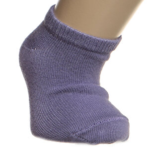 Düz Patik 2'li Organik Çorap 2'li Organik Çorap Kız Bebek