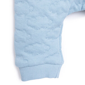 Yenidoğan Clouds Erkek Kapitone Kapüşonlu Tulum