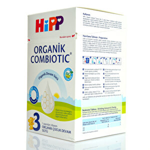 3 Organik Combiotic Bebek Sütü 800 g