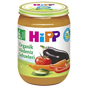 HiPP Organik Akdeniz Sebzeleri Püre 190