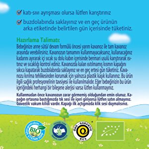 Organik Sebze Karışımı Kavanoz Mama 125 gr