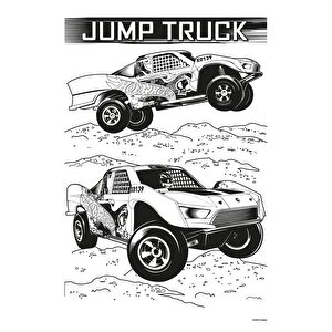 Hot Wheels Parla Çıkartmalı Boyama Kitabı Hot Wheels Parla Çıkartmalı Boyama Kitabı