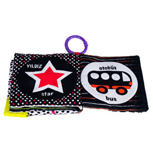 İlk Siyah Beyaz Eğitici Dişlikli Askılı Kitabım İlk Siyah Beyaz Eğitici Dişlikli Askılı Kitabım