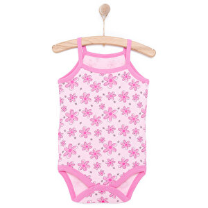 HelloBaby İp Askılı Body, Pembe, 3 Ay HelloBaby İp Askılı Body, Pembe, 3 Ay
