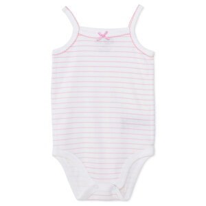 HelloBaby İp Askılı Body, Ekru, 1 - 3 Ay