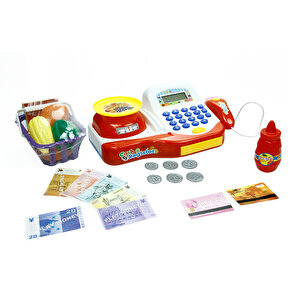 Terazili Işıklı ve Sesli Yazar Kasa Asortili