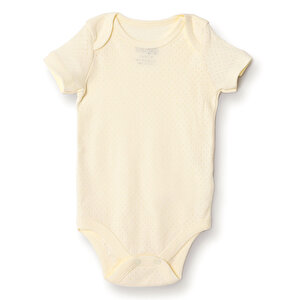 HelloBaby, Jakarlı Kısa Kol, Sarı, 3 Ay