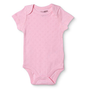 HelloBaby Jakarlı Kısa, Pembe, 1 - 3 Ay