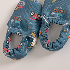 İş Sahası Desenli erkek Patik Bebek