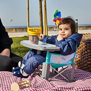Picnic Yükselticili Mama Sandalyesi