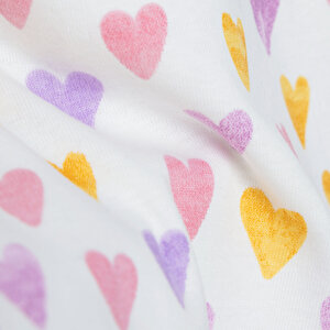 Kalp Desenli İp Askılı Body