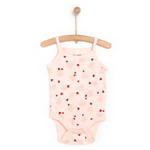 HelloBaby Kalp Desenli İp A, Pembe, 3 Ay