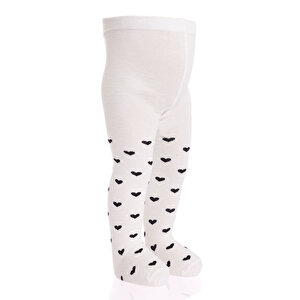 Kalp Desenli Külotlu Çorap Kız Bebek Kalp Desenli Külotlu Çorap Kız Bebek