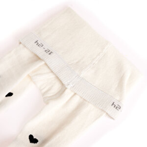 Kalp Desenli Külotlu Çorap Kız Bebek Kalp Desenli Külotlu Çorap Kız Bebek