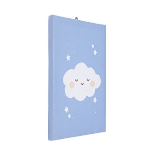 Bebek Odası Kanvas Tablo Mavi