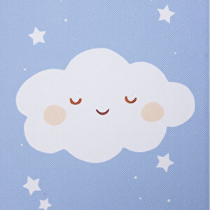 Bebek Odası Kanvas Tablo Mavi