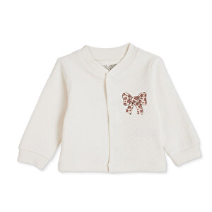 HelloBaby Kapitone Hırka, Bej, 1 - 3 Ay