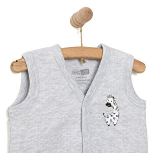 Kapitone Yelek Erkek Bebek