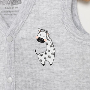 Kapitone Yelek Erkek Bebek