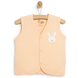 HelloBaby Kapitone Yelek, Turuncu, 6 Ay