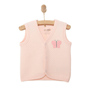 Kapitone Yelek Kız Bebek Kapitone Yelek Kız Bebek